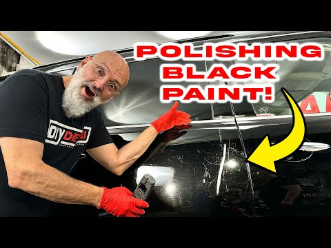 HOW TO POLISH BLACK PAINT! A simple guide for beginners & pros