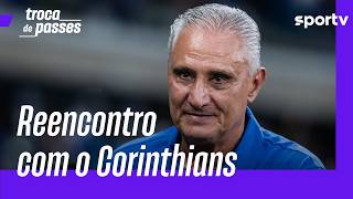 CRUZEIRO E CORINTHIANS SE ENFRENTAM PELO BRASILEIRÃO | TROCA DE PASSES | sportv