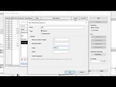 Revit 2022: Revision Numbering Flexibility Enhancements