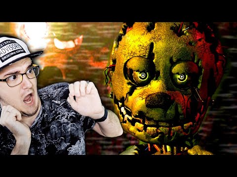 FNAF 3 - ОПЯТЬ СТРАШНО?!?! БОИМСЯ И ПЛАЧЕМ В Five Nights at Freddy's 3 ► (донат в описании) ФНАФ