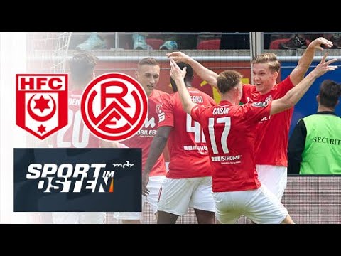 Hallescher FC jubelt gegen Rot-Weiss Essen vor voller Hütte | Sport im Osten | MDR