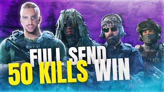 FULL SEND 50 KILLS SQUAD | AchilleFPS (Modern Warfare Warzone)