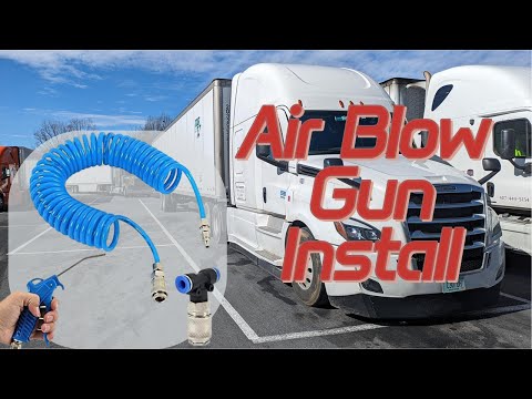 HOWTO Install an Air Blow Gun in Your Truck