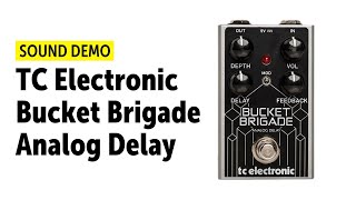 Video thumbnail for TC Electronic Bucket Brigade Analog Delay - Sound Demo (no talking) by Guitar Bonedo
