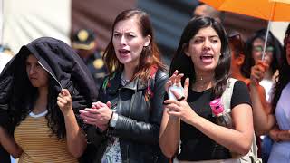 Uacemitas marcharon para exigir el esclarecimiento del homicidio de Isaac Luna García,