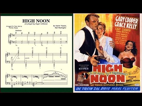 High Noon ("Do Not Forsake Me") Roger Williams Piano Transcription