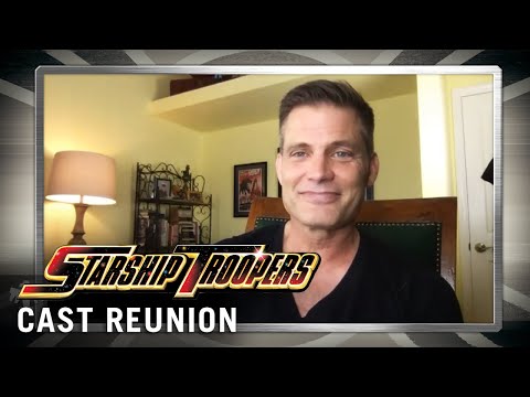 Thumbnail of the video: STARSHIP TROOPERS Cast Reunion – Cultural Impact | Now on 4K Ultra HD