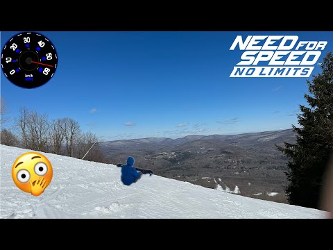 Bombing down a Black Diamond! 🏂