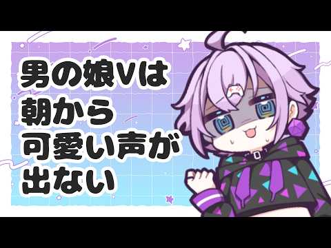 朝の30分だけ雑談【 #両声類 / #男の娘vtuber / 七転骰子 / 雑談 】