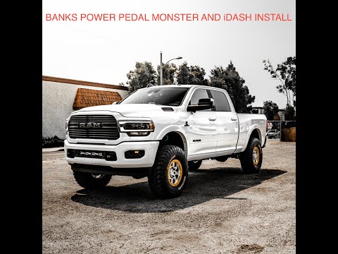 A Visit to Banks Power to install the Pedal Monster and iDash Super Gauge
