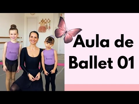 Aula de Ballet infantil grátis 01 - Alongamento lúdico
