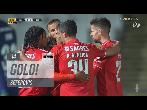 Goal | Golo Seferovic: Belenenses SAD 0-(2) Benfica (Liga 21/22 #12)