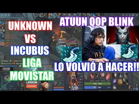 ATUUN QOP CON DAGA!! UNKNOWN VS INCUBUS LIGA MOVISTAR 2019