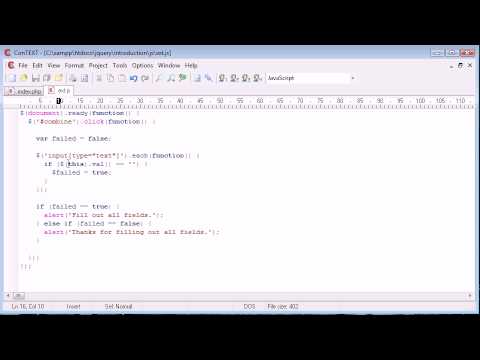 jQuery Tutorial 1 Introduction to jQuery