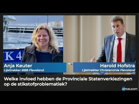 Uitgelicht! 20 februari 2023 - Stikstof-debat Harold Hofstra (CU) en Anja Keuter (BBB)