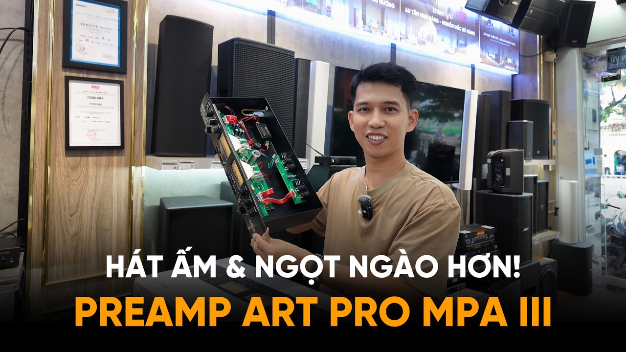 Preamp ART Pro MPA III Chính Hãng - Video
