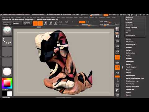 Introduction to ZBrush Tutorial 42