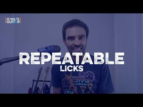 Modern Blues licks | Repeatable pattern licks #2 is a Monster!