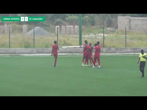 HIGHLIGHT OF FRIENDLY MATCH BETWEEN NZEMA KOTOKO VS FC SAMARTEX WHICH ENDED 1:1