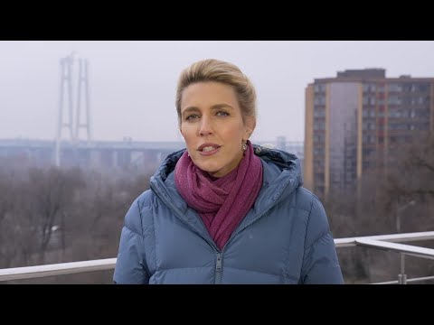 Citizens of Mariupol, Ukraine, don’t show apprehension as thousands of Russian soldiers and tanks...