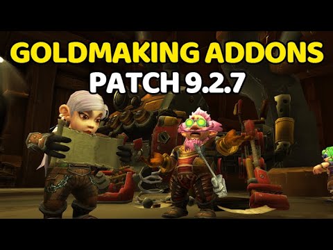 GREAT Goldmaking Addons I Use In Patch 9.2.7 | Shadowlands Goldmaking