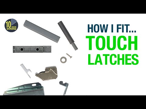 Loft Touch Push Latch Catch GENUINE Cupboard Door Hatch Push to