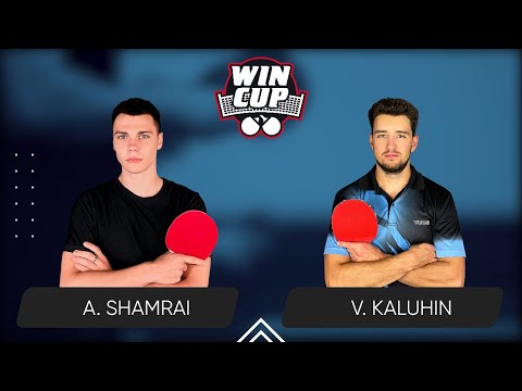 09:00 Andrii Shamrai - Vladyslav Kaluhin West 1 WIN CUP 29.02.2024 | TABLE TENNIS WINCUP