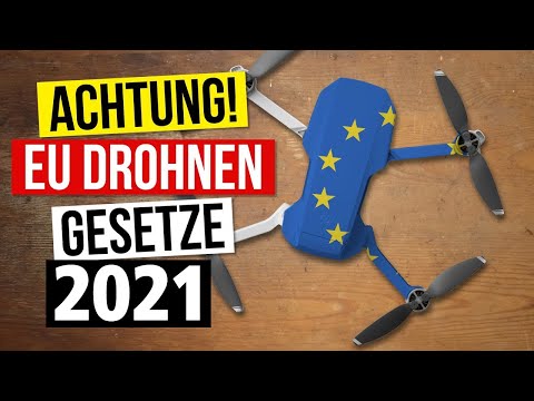 EU Drohnen Gesetze 2020 / 2021 - Wichtige Änderungen betreffen alle DJI Mavic Mini Drohnen Besitzer