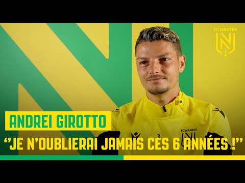 Andrei Girotto : "Je n'oublierai jamais ces 6 années''