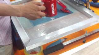 asc Plastisol Heat Transfer Screen Printing Bussiness Start up.flv