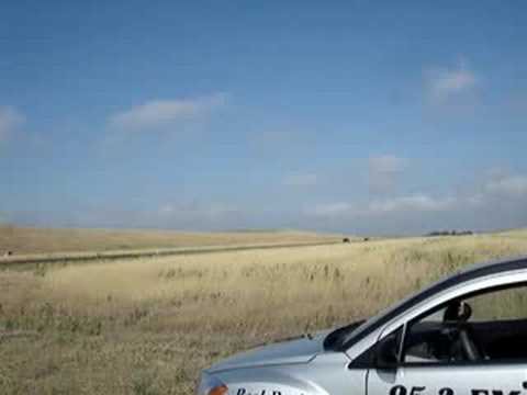 GT500 super snake vs Noble twin turbo 1/2 mile drags