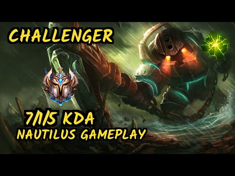 PNG Grevthar (NAUTILUS) vs SYLAS - 7/1/5 KDA MID CHALLENGER GAMEPLAY - BR