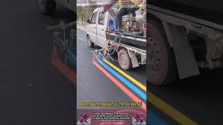 Road marking machine || Construction technology