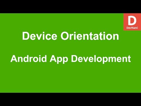 Android Get Device Orientation