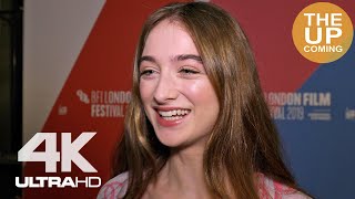 Raffey Cassidy on The Other Lamb, female empowerment at London Film Festival premiere video