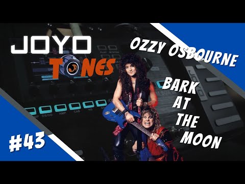 Joyo Tones #43 - Ozzy Osbourne - Bark at The Moon | Gem Box 3 Guitar tone