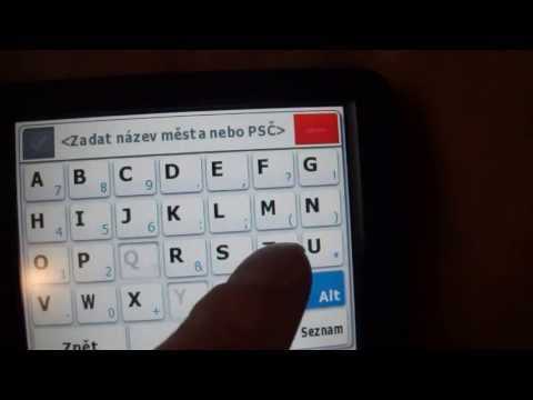 iGO Amio prohlídka menu na Dynavix Atto