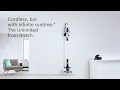 Įkraunamasis dulkių siurblys Bosch Serie | 8 Unlimited ProPower, Juodas
