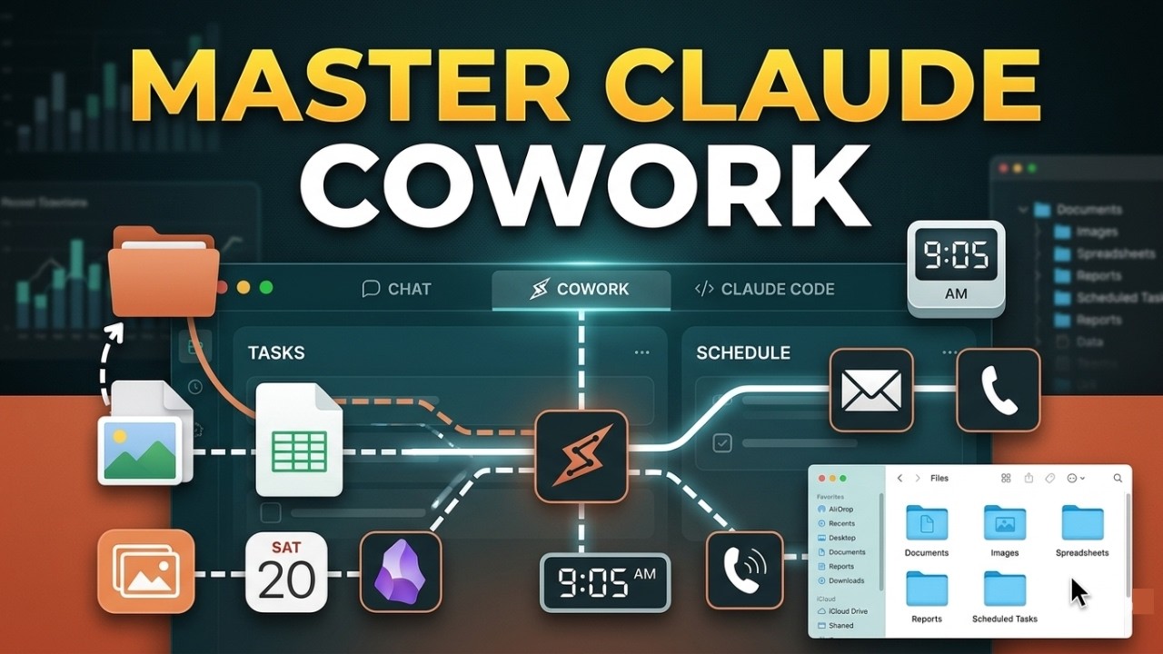 How to Use Claude Cowork to Automate Workflows — 3 Practical Demos