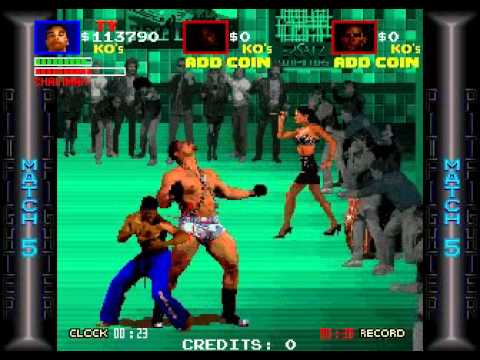 Pit Fighter - Finishing the game without cheats and with a single credit