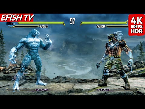 Glacius vs Thunder (Very Hard) - Killer Instinct | 4K 60FPS