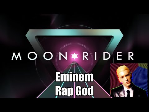 Moon Rider - Eminem - Rap God Quest 2 Gameplay #moonrider #quest2 #metaquest2 #eminem #rapgod #vr