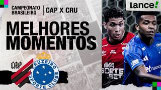 ATHLETICO-PR 2 X 1 CRUZEIRO | 7ª RODADA | CAMPEONATO BRASILEIRO 2026 | MELHORES MOMENTOS