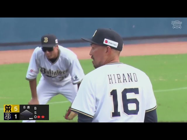 【ファーム】バファローズ・平野佳寿 復帰登板で1回1奪三振無失点の好投を見せる!!  2024年7月18日 オリックス・バファローズ 対 阪神タイガース