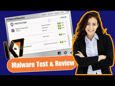 k7 internet security Full review with Malware test