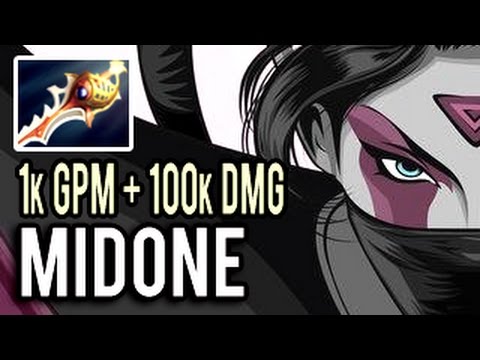 Impossible Game 1000 GPM 27 Kills 100k Damage Templar Assasin Killer by MidOne 8000 MMR Dota 2