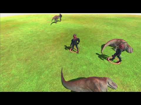 3 T-Rex vs 3x all units - Animal Revolt Battle Simulator