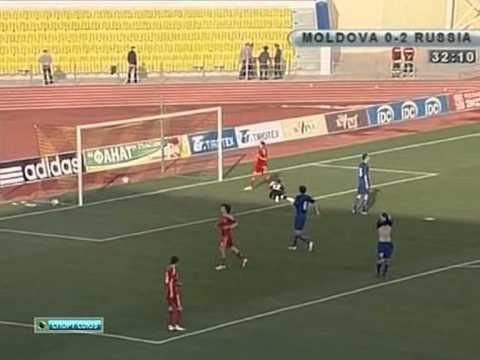 Moldova - Rusia 0-6 (under 21)