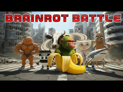 Italian Brainrot song &ldquo;Brainrot Battle&rdquo; Official Music Video #italianbrainrot #ブレインロット #brainrot
