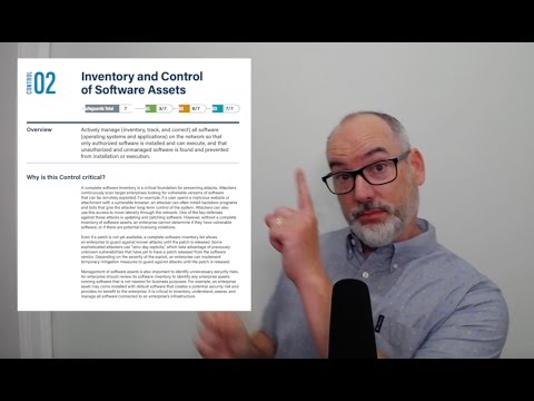CIS Critical Security Controls Version 8 - Control #2: Inventory and Control of Software Assets